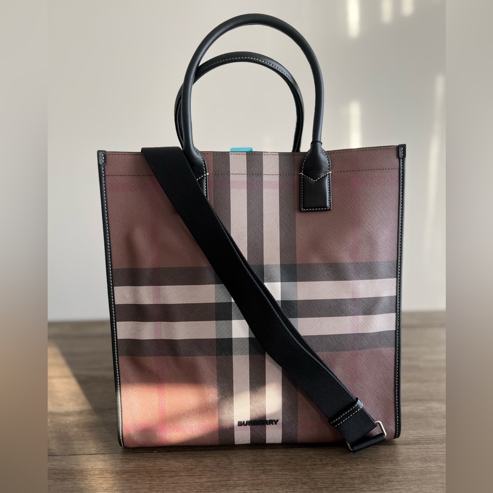 Burberry Birch Brown Denny Tote